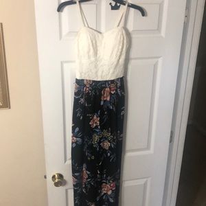 Floral Jumpsuit